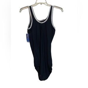 NWT Junonia Chloroban performance stretchtex swimsuit. Size 1X new old stock